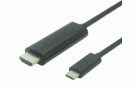 PremiumCord USB-C na HDMI kabel 1,8m rozlišení obrazu 4K*2K@60Hz