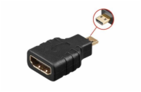PremiumCord Adapter HDMI Typ A samice - micro HDMI Typ D samec