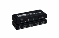 PremiumCord HDMI switch 2:2, 3D,1080p,dálkové ovl.