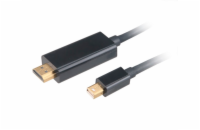 AKASA Kabel 4K Mini DisplayPort na HDMI active, adaptér, 1.8m