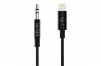 Belkin AV10172bt03 Belkin kabel Lightning - 3,5mm jack, 0,9m - černý