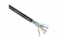 PLANET kabel FTP, drát, 4pár, Cat 5e, PE+PE venkovní dvouplášť, Planet Elite, Dca (balení 305m)