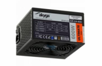 Akyga PC zdroj 600W Ultimate Series modulární 80+ Bronze 120mm ventilátor