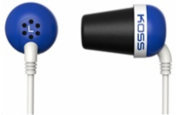 KOSS sluchátka THE PLUG modrá, sluchátka do uší, bez kódu
