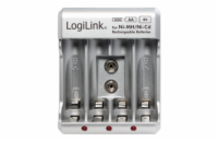 LOGILINK PA0168 LOGILINK PA0168 LOGILINK - Nabíječka batérií pro Ni-MH/Ni-Cd AA/AAA/9V nabíjecí batérie