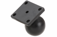 RAM Mounts obdélníkový adaptér s AMPS vzorem děr, s 1,5" čepem, RAM-347U