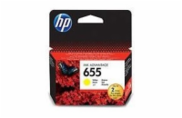 HP 655 Yellow Ink Cart, CZ112AE (600 pages)