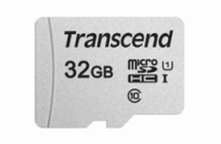 TRANSCEND MicroSDHC karta 32GB 300S, UHS-I U1 + adaptér