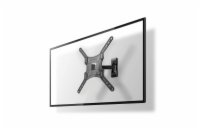 NEDIS nástěnný TV držák/ 23 - 55"/ nosnost 30 kg/ náklon 20°/ otočný 0 - 180°/ Full Motion/ ocel/ černý