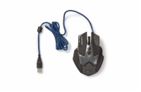 Optická herní myš GMWD200BK, černá, 7 tlačítková