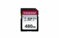 Transcend 512GB SDXC 300S (Class 10) UHS-I U3 V30 paměťová karta, 100 MB/s R, 85 MB/s W