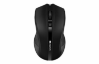 CANYON myš optická bezdrátová MW-5, nastavitelné rozlišení 800/1200/1600 dpi, 4 tl, USB reciever, černá