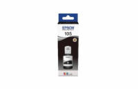 Inkoust Epson 105 Black - originální EPSON ink čer 105 EcoTank Black ink bottle
