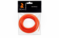 3DW - ABS filament 1,75mm oranžová, 10m, tisk 220-250°C