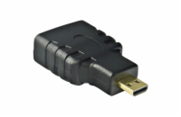 Akyga adaptér HDMI/microHDMI/ABS/cerná