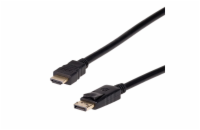 Akyga Kabel DisplayPort (M)/HDMI 2.0 (M), 1,8m