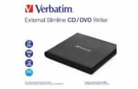 Verbatim 53504 VERBATIM externí mechanika Slimline CD/DVD Writer USB - without NERO