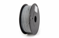 GEMBIRD Tisková struna (filament) PLA PLUS, 1,75mm, 1kg, šedá