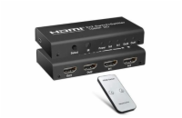 PremiumCord HDMI switch 2:2, 3D,1080p,dálkové ovl.