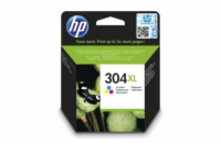 HP 304XL Tri-color Original Ink Cartridge,N9K07AE