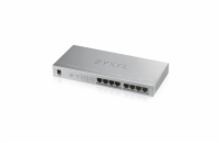 Zyxel GS1008HP Zyxel GS1008HP 8-port Desktop Gigabit PoE Switch, 8x PoE+ GbE, PoE 60W