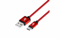 TB Touch Cable USB - USB C 1.5 m ruby