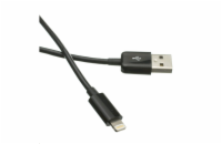 C-TECH USB 2.0 Lightning (IP5 a vyšší) nabíjecí a synchronizační kabel, 1m