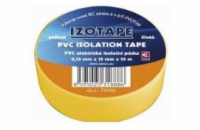 Izolační páska PVC 15mm / 10m žlutá