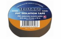 Izolační páska PVC 15mm / 10m hnědá