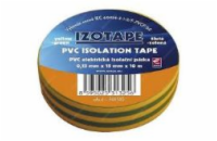 Izolační páska na kabely PVC 15/10 zeleno/žlutá