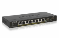 NETGEAR S350 Series 8-port Gb PoE+ Ethernet Smart Managed Pro Switch, 2 SFP Ports, GS310TP