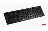AIREN AiBoard Slim/Drátová USB/CZ layout/Černá