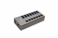 i-tec USB 3.0 nabíjecí HUB 7 Port + napájecí adaptér 36 W