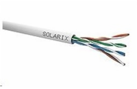 Instalační kabel Solarix UTP, Cat5E, drát, PVC, box 305m SXKD-5E-UTP-PVC