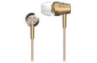 GENIUS HS-M360 /sluchátka s mikrofonem/ 3,5mm jack - 4 pin/ zlatý