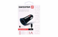 Swissten Cl Adaptér Na Usb 1A Power + Kabel Micro Usb