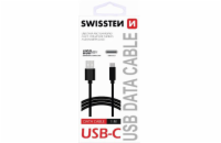 Swissten Datový Kabel Usb / Usb-C Černý 1,5M (7Mm)