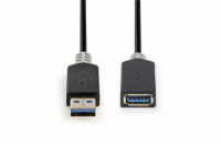 Nedis CCBW61010AT20 - USB 3.0 Kabel | A Zástrčka - A Zásuvka | 2 m | Antracit
