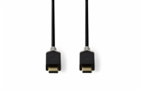 Nedis CCBW64700AT10 - Kabel USB 3.1 (Gen1) | Typ-C Zástrčka - Typ-C Zástrčka | 1 m | Antracit