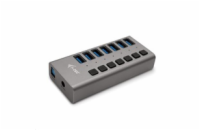 i-tec USB 3.0 nabíjecí HUB 7port + Power Adapter 36 W