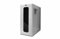 Digitus Pouzdro na počítač s nivelačními patkami, IP54 rozmery vnější 670x300x650 mm. vnitřní 581x292x550mm, skleněné dveře, venti