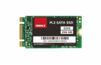 UMAX 256GB, SATA3, UMM250005 UMAX SSD 256GB/ interní/ M.2/ 2280/ SATAIII/ 3D TLC