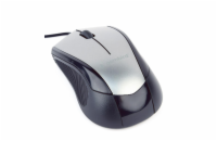 GEMBIRD MUS-3B-02-BG optical mouse 1000DPI USB Black space grey