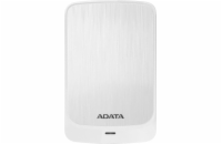 ADATA Externí HDD 1TB 2,5" USB 3.1 AHV320, bílý