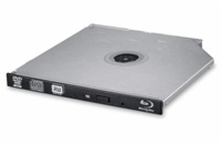 HITACHI LG - interní mechanika BD-W/CD-RW/DVD±R/±RW/RAM/M-DISC BU40N, Slim, 9.5 mm Tray, Black, bulk bez SW