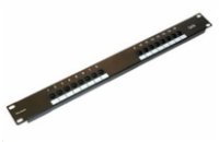 XtendLan Patch panel 19", 16 portů RJ-45, Cat.5e