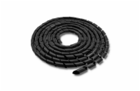 QOLTEC 52252 Qoltec Organizátor kabelů 10mm 10m černá