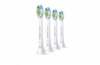 Philips HX6064/10 Sonicare Optimal White, náhradní hlavice, standardní velikost, 4 kusy, nasazovací, bílá