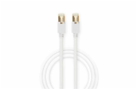 Nedis CCGB85221WT10 - CAT6 S/FTP Síťový Kabel | RJ45 (8P8C) Zástrčka – RJ45 (8P8C) Zástrčka | 1 m | Bílá barva