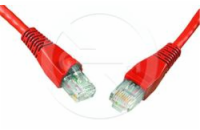 SOLARIX patch kabel CAT6 UTP PVC 1m červený